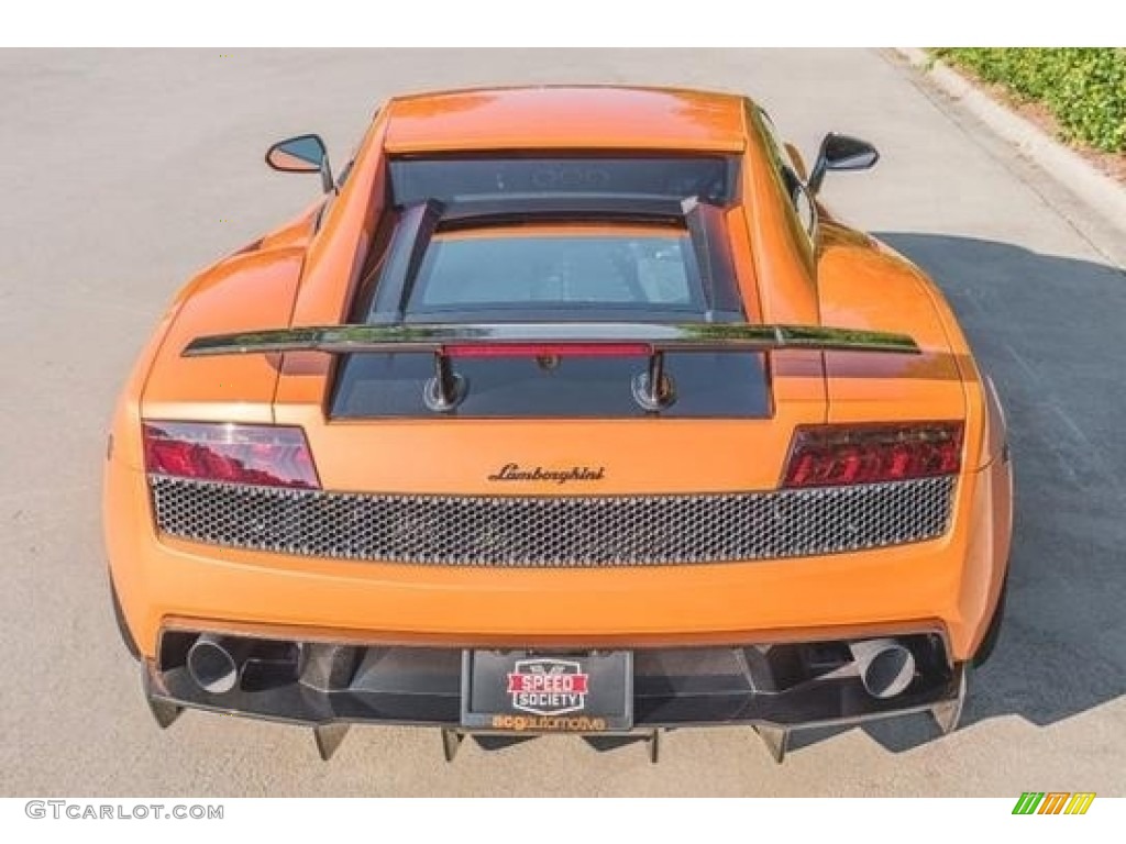 2008 Gallardo Superleggera - Arancio Borealis (Orange) / Nero Superleggera photo #4