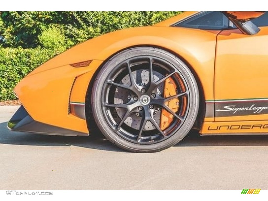 2008 Gallardo Superleggera - Arancio Borealis (Orange) / Nero Superleggera photo #5