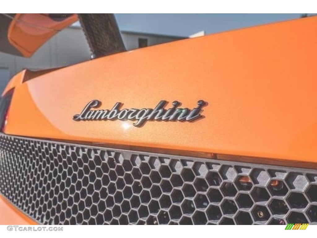 2008 Gallardo Superleggera - Arancio Borealis (Orange) / Nero Superleggera photo #9