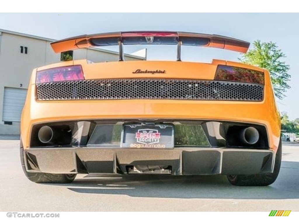 2008 Gallardo Superleggera - Arancio Borealis (Orange) / Nero Superleggera photo #17