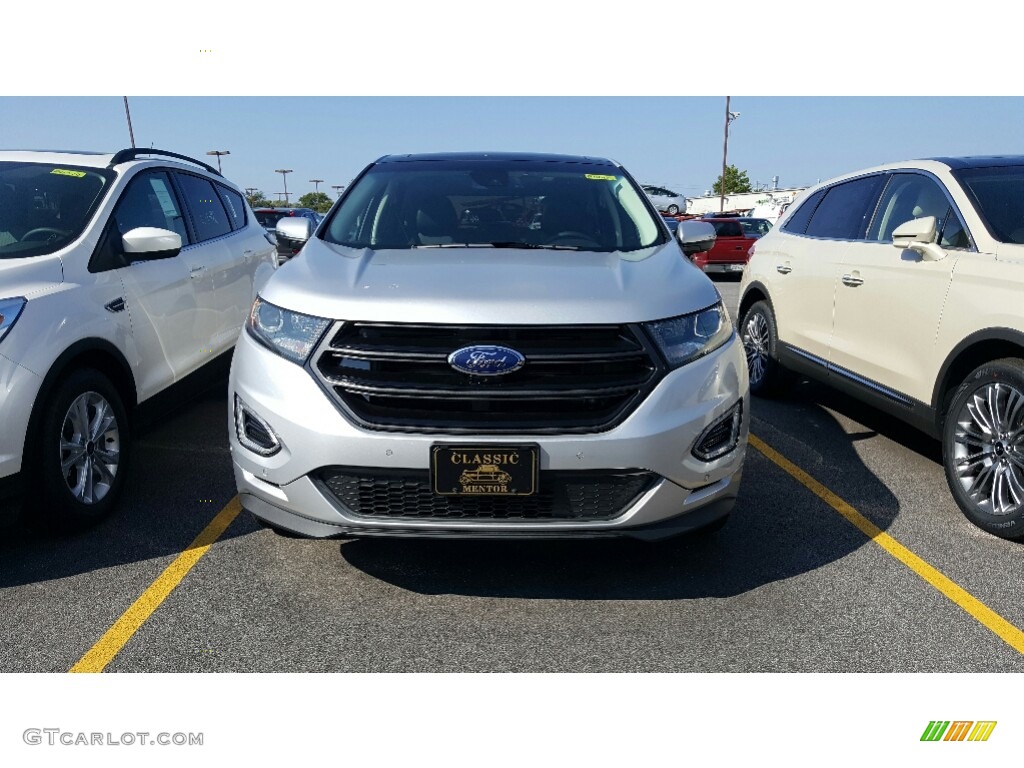 2016 Edge Sport AWD - Ingot Silver / Ebony photo #2
