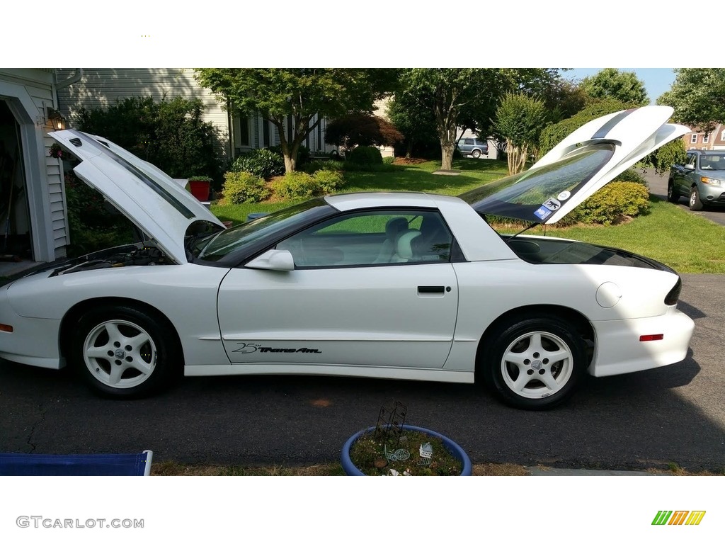 Bright White 1994 Pontiac Firebird Trans Am Coupe 25th Anniversary Exterior Photo #116196558