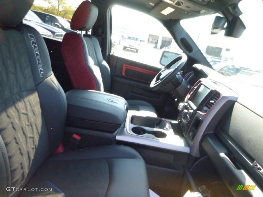 2017 Ram 1500 Rebel Crew Cab 4x4 Front Seat Photo #116196561