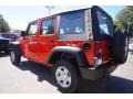 2017 Firecracker Red Jeep Wrangler Unlimited Sport 4x4  photo #2