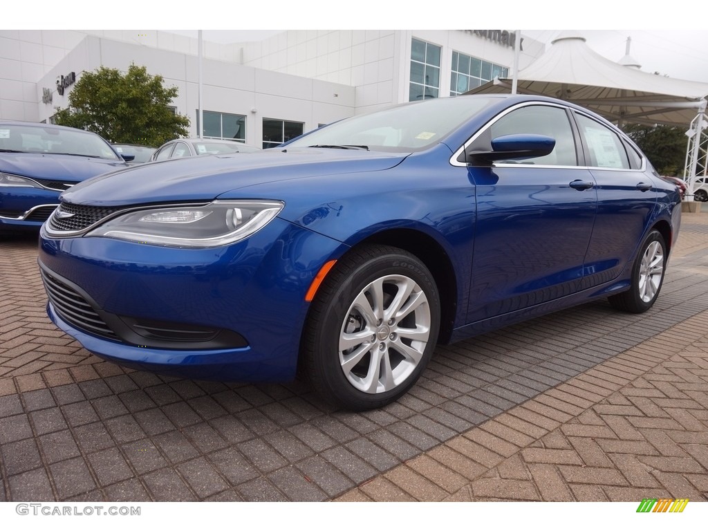 Vivid Blue Pearl 2017 Chrysler 200 LX Exterior Photo #116198013