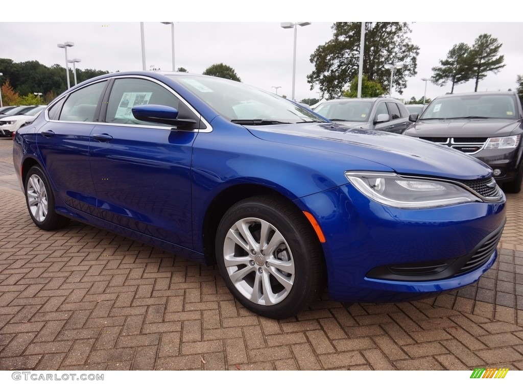 Vivid Blue Pearl 2017 Chrysler 200 LX Exterior Photo #116198091