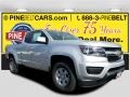 2016 Silver Ice Metallic Chevrolet Colorado WT Extended Cab  photo #1