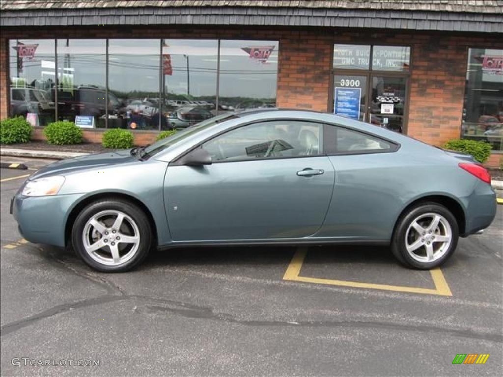 2009 G6 GT Coupe - Silver Green Metallic / Light Taupe photo #2