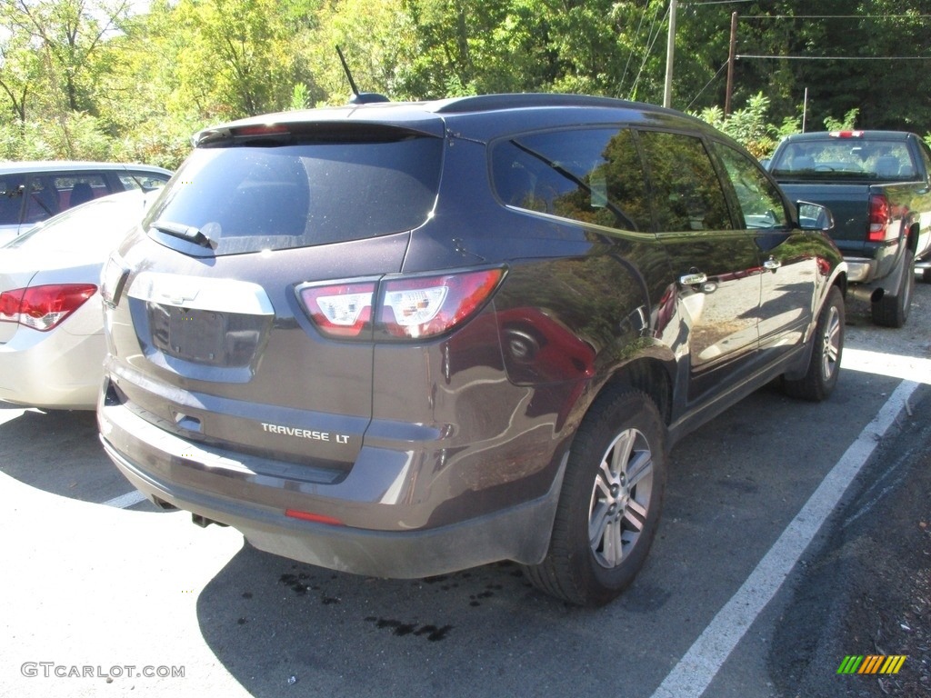 2016 Traverse LT AWD - Sable Metallic / Ebony photo #3