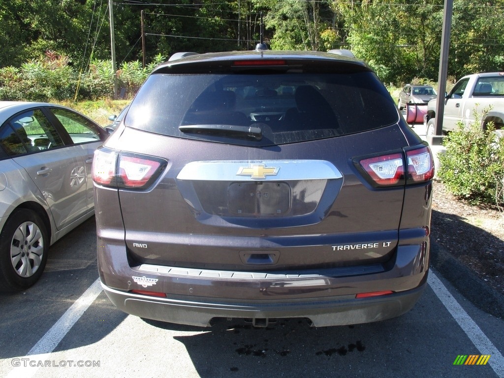 2016 Traverse LT AWD - Sable Metallic / Ebony photo #4