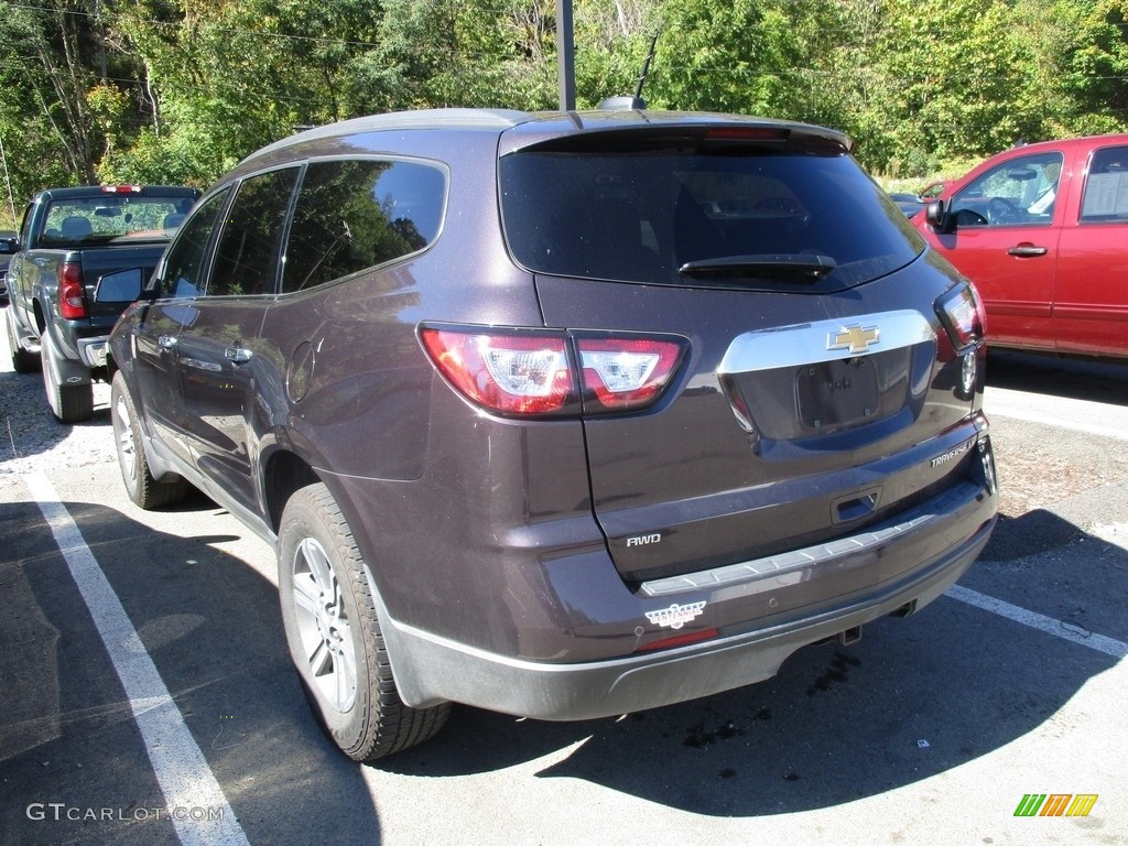 2016 Traverse LT AWD - Sable Metallic / Ebony photo #5