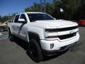 2017 Summit White Chevrolet Silverado 1500 LT Crew Cab 4x4  photo #9