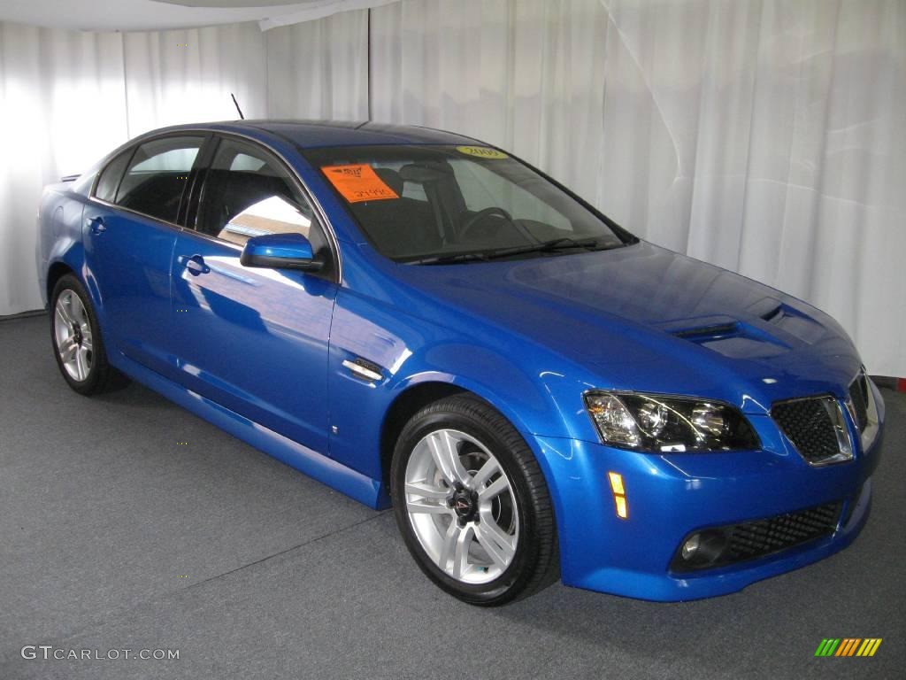 2009 G8 Sedan - Stryker Blue Metallic / Onyx photo #1