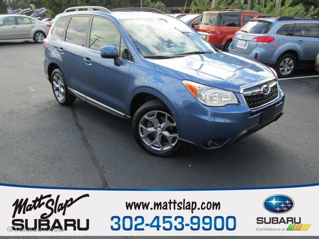 Quartz Blue Pearl Subaru Forester