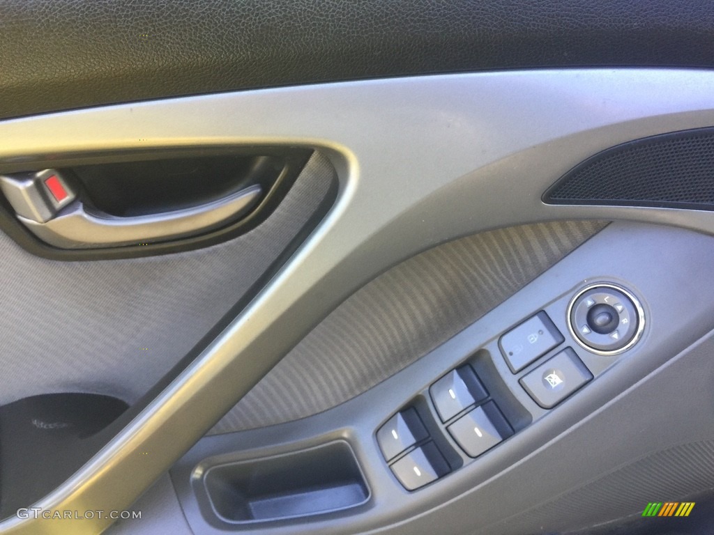 2012 Elantra GLS - Harbor Gray Metallic / Gray photo #8