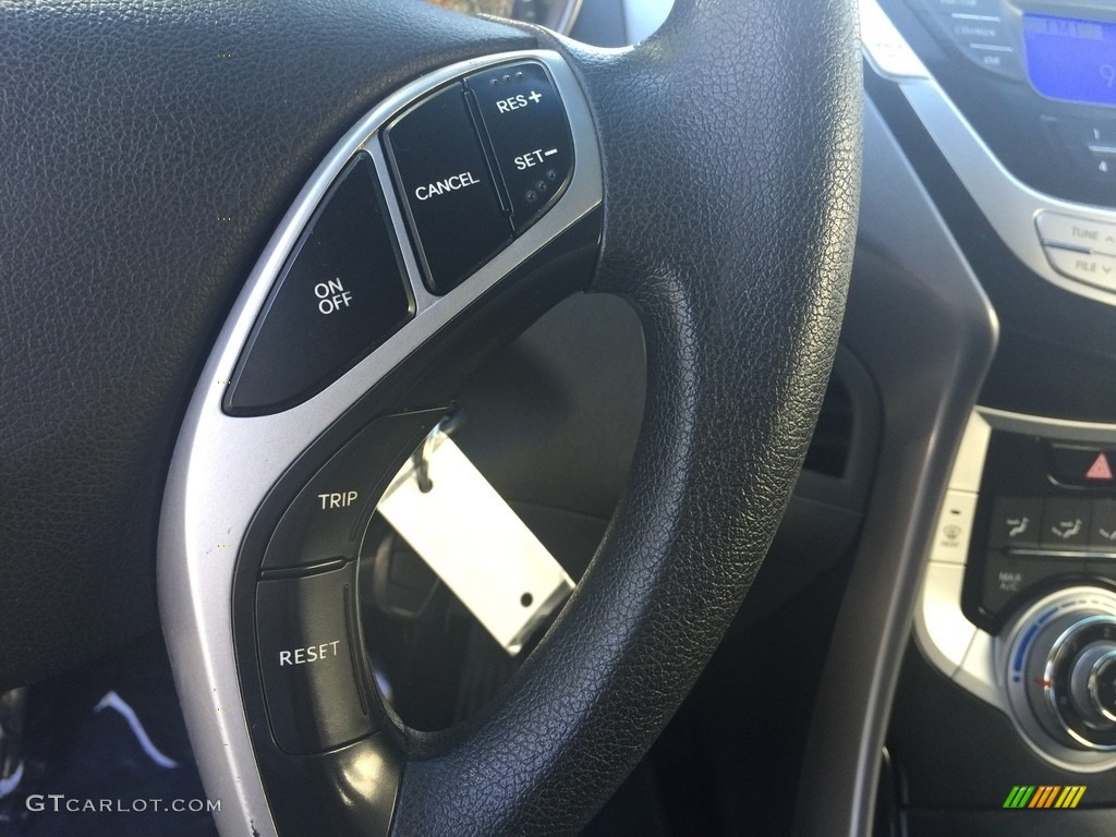 2012 Elantra GLS - Harbor Gray Metallic / Gray photo #15
