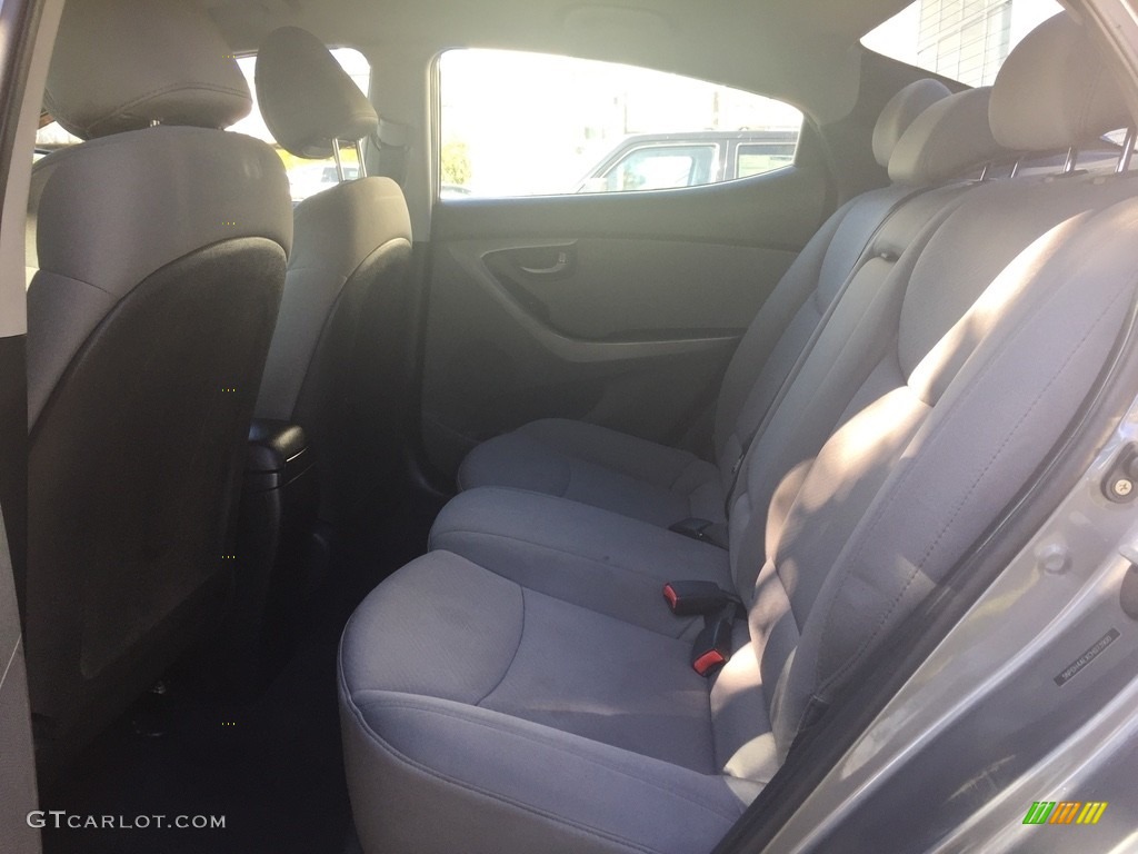 2012 Elantra GLS - Harbor Gray Metallic / Gray photo #18