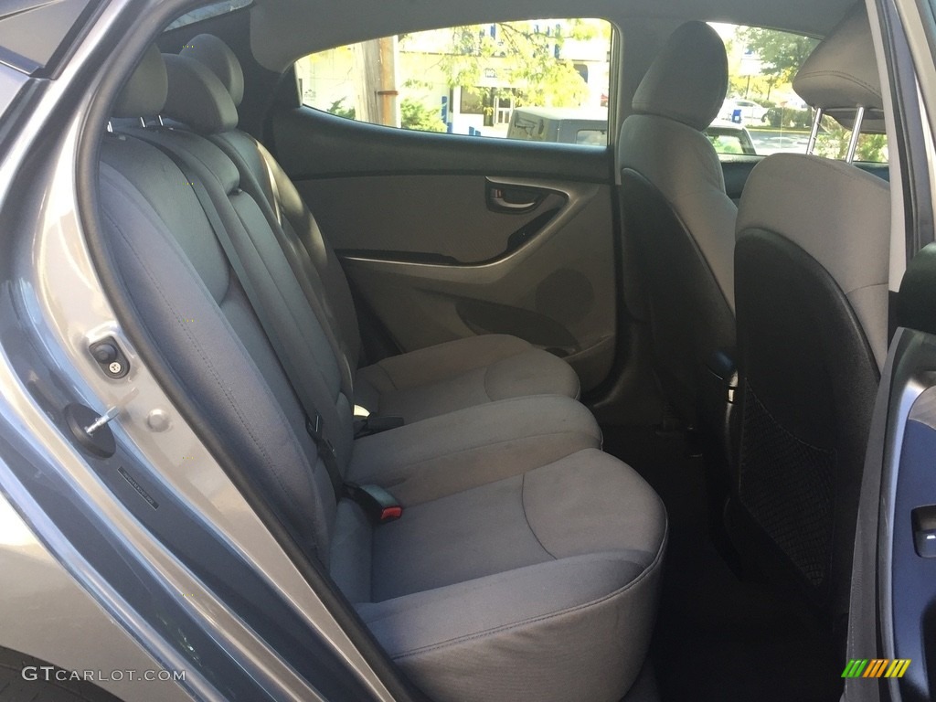 2012 Elantra GLS - Harbor Gray Metallic / Gray photo #21
