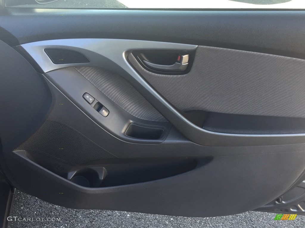 2012 Elantra GLS - Harbor Gray Metallic / Gray photo #22