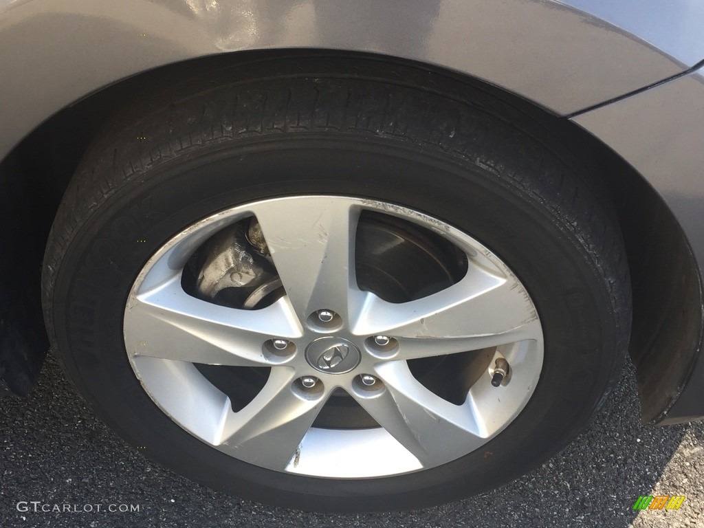 2012 Elantra GLS - Harbor Gray Metallic / Gray photo #25