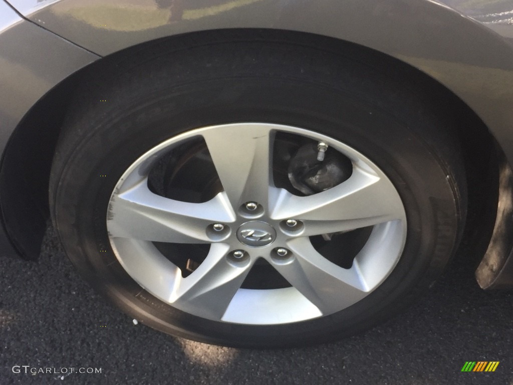 2012 Elantra GLS - Harbor Gray Metallic / Gray photo #26