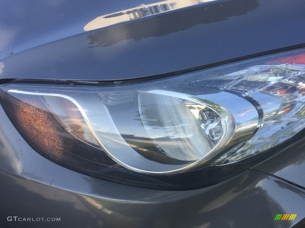 2012 Elantra GLS - Harbor Gray Metallic / Gray photo #28