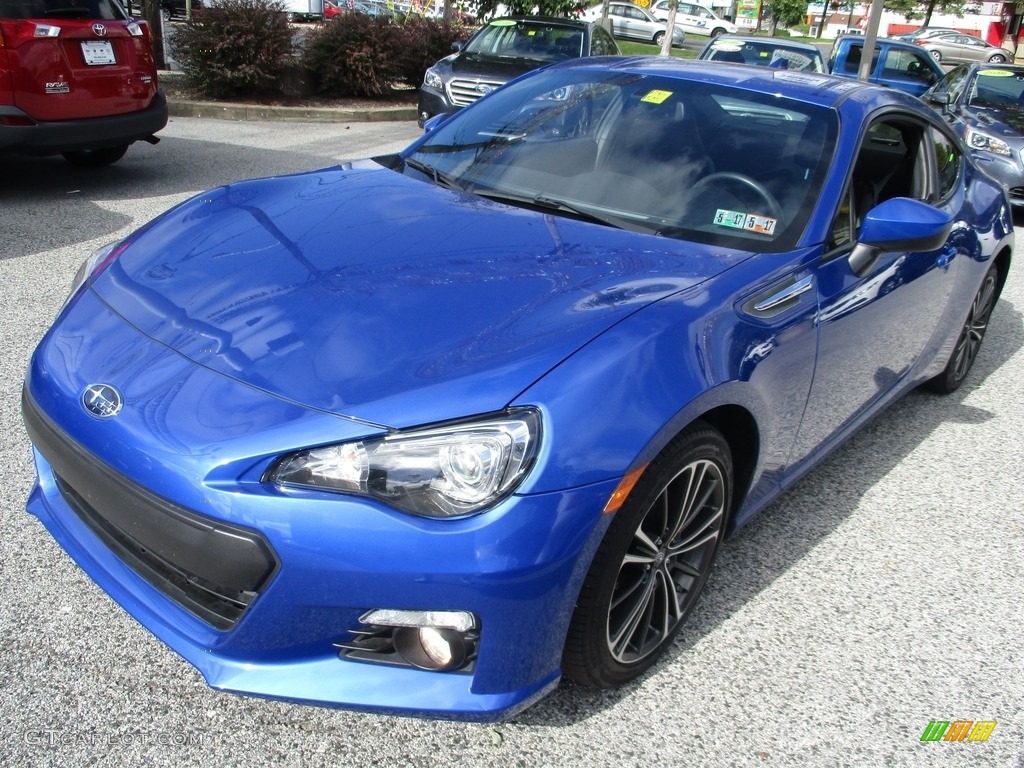 2015 BRZ Limited - WR Blue Pearl / Black photo #2