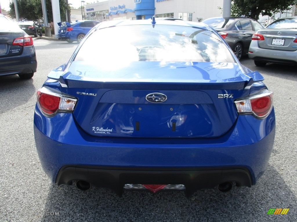 2015 BRZ Limited - WR Blue Pearl / Black photo #5