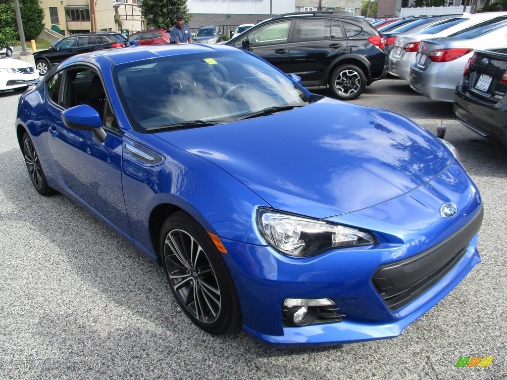 2015 BRZ Limited - WR Blue Pearl / Black photo #8