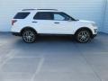 2017 White Platinum Ford Explorer Sport 4WD  photo #3