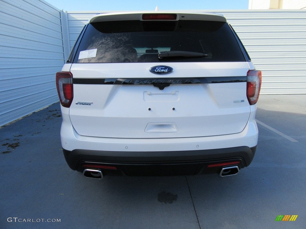 2017 Explorer Sport 4WD - White Platinum / Ebony Black photo #5
