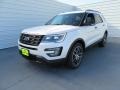2017 White Platinum Ford Explorer Sport 4WD  photo #7