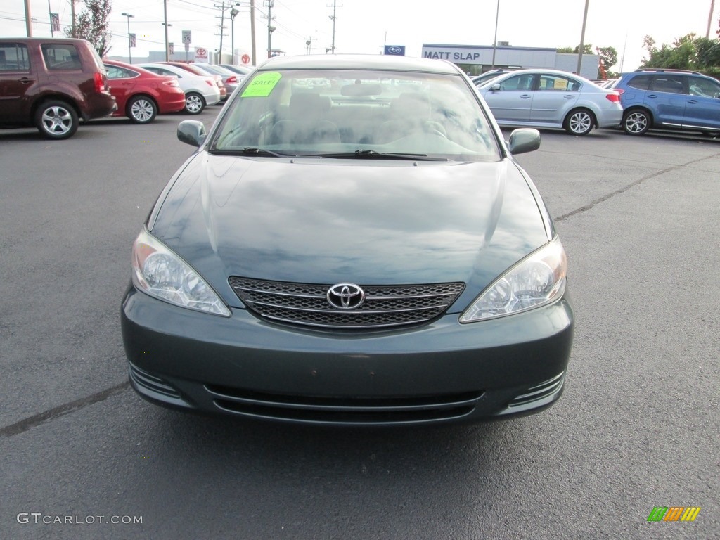 2003 Camry LE V6 - Aspen Green Pearl / Taupe photo #3