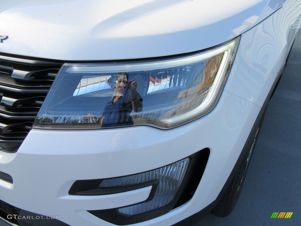 2017 Explorer Sport 4WD - White Platinum / Ebony Black photo #9