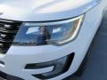 2017 White Platinum Ford Explorer Sport 4WD  photo #9