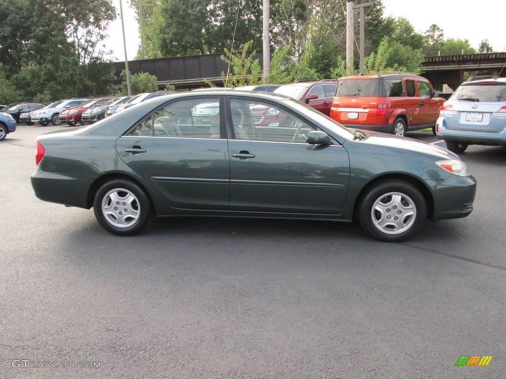 2003 Camry LE V6 - Aspen Green Pearl / Taupe photo #5