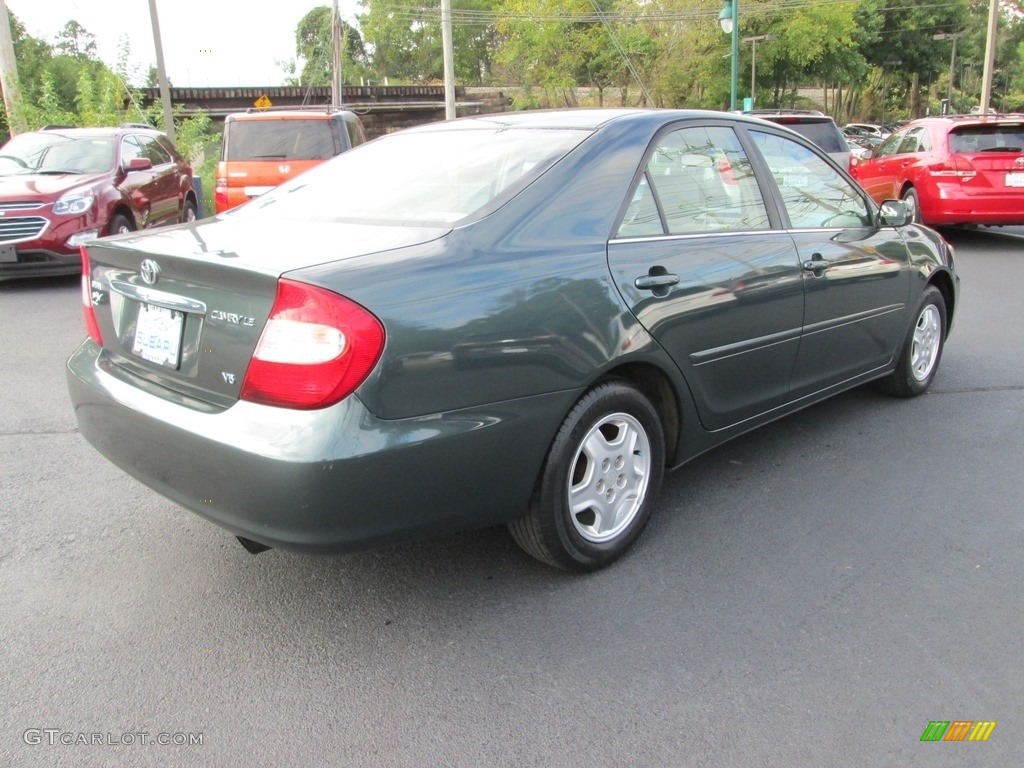 2003 Camry LE V6 - Aspen Green Pearl / Taupe photo #6