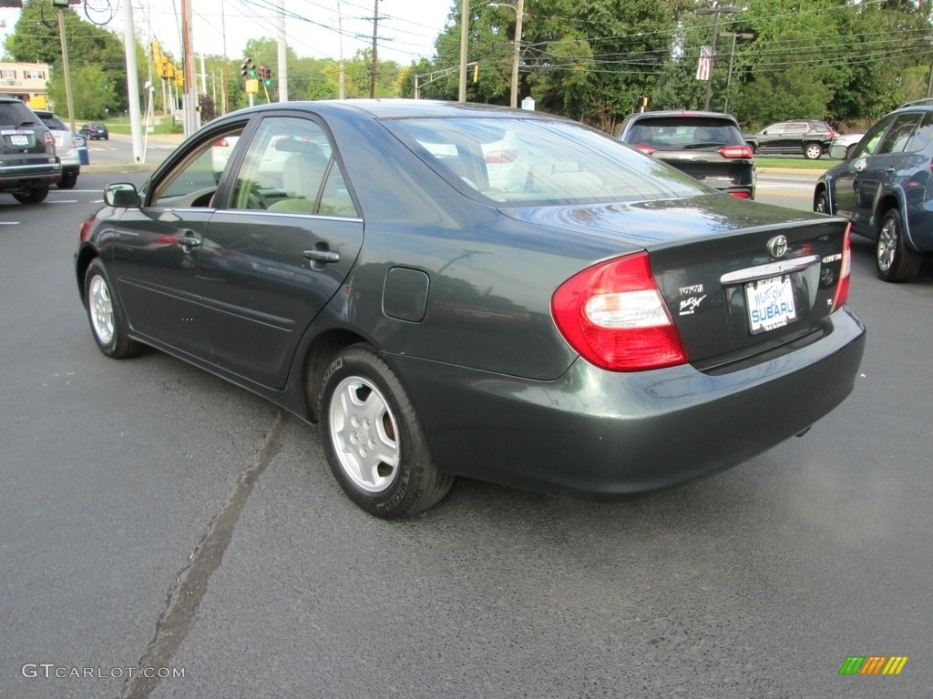 2003 Camry LE V6 - Aspen Green Pearl / Taupe photo #8