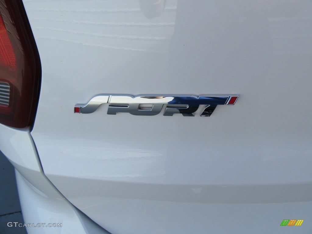 2017 Explorer Sport 4WD - White Platinum / Ebony Black photo #13