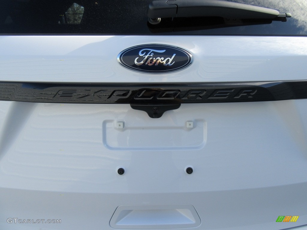 2017 Explorer Sport 4WD - White Platinum / Ebony Black photo #14