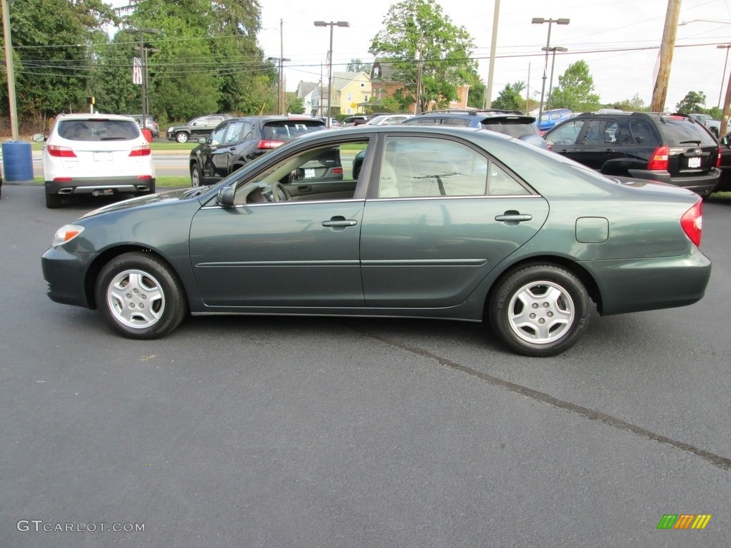 2003 Camry LE V6 - Aspen Green Pearl / Taupe photo #9
