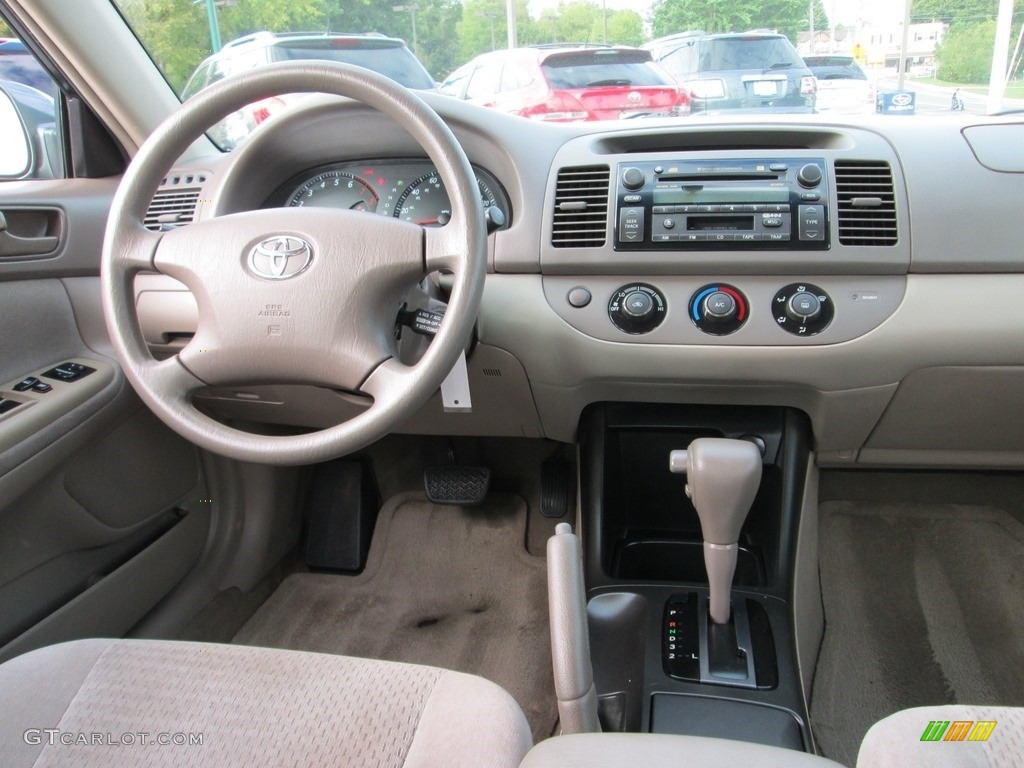 2003 Camry LE V6 - Aspen Green Pearl / Taupe photo #10