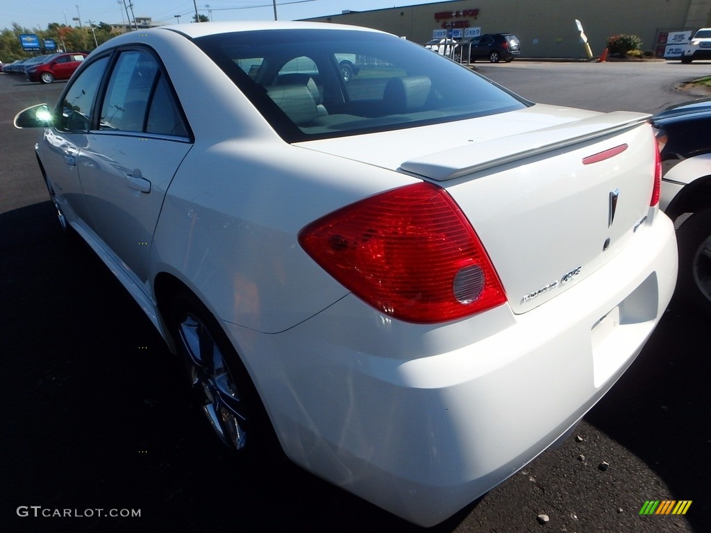 2008 G6 GXP Sedan - Ivory White / Ebony Black photo #2