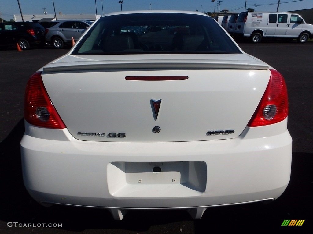 2008 G6 GXP Sedan - Ivory White / Ebony Black photo #3