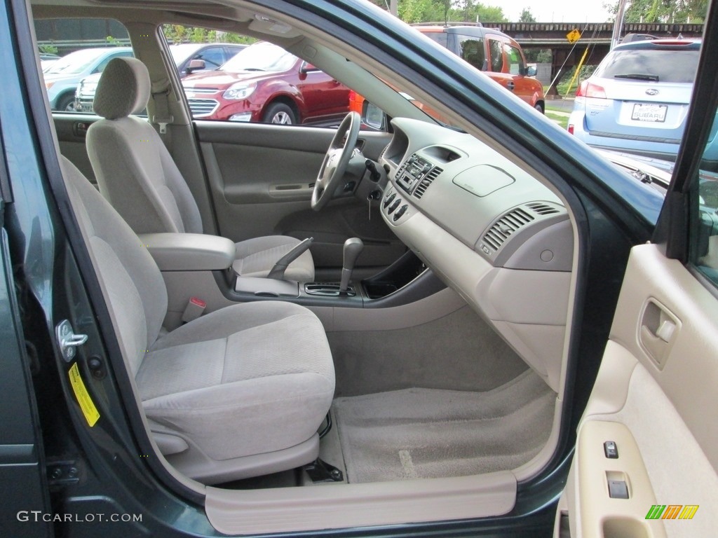 2003 Camry LE V6 - Aspen Green Pearl / Taupe photo #17