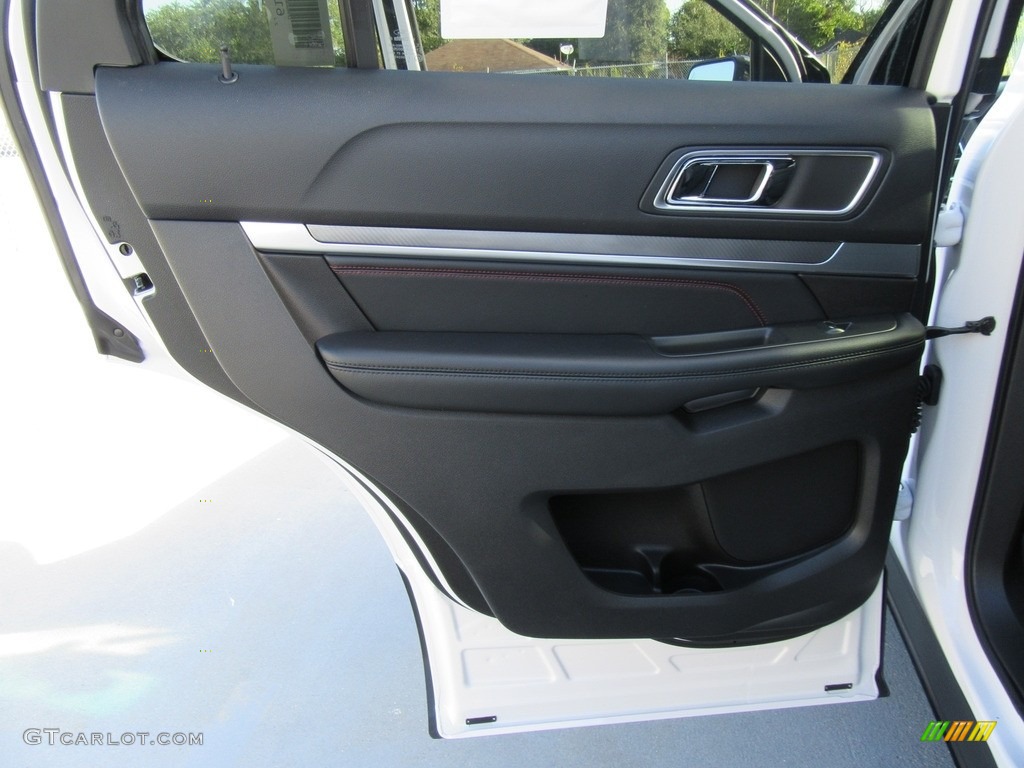 2017 Explorer Sport 4WD - White Platinum / Ebony Black photo #22