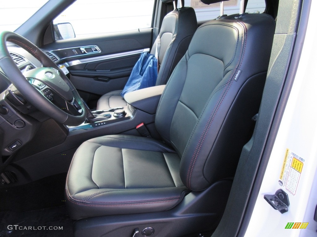 2017 Explorer Sport 4WD - White Platinum / Ebony Black photo #26