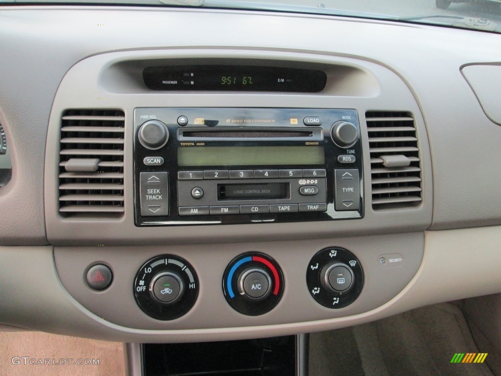 2003 Camry LE V6 - Aspen Green Pearl / Taupe photo #25