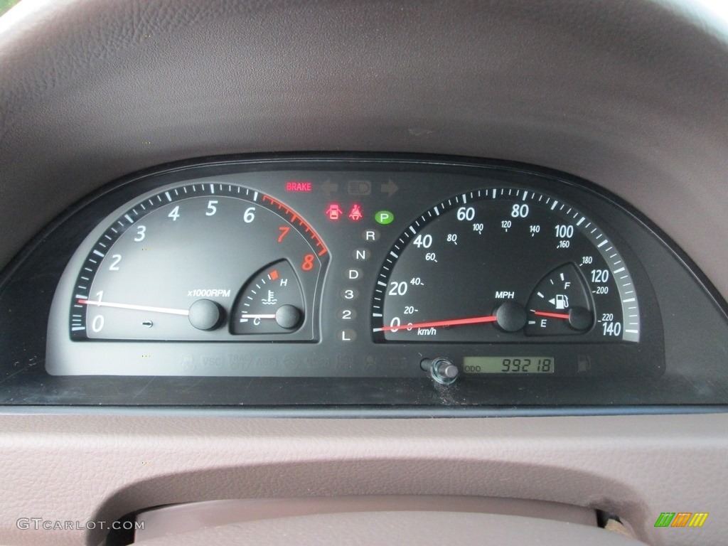 2003 Camry LE V6 - Aspen Green Pearl / Taupe photo #27