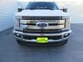 2017 Oxford White Ford F250 Super Duty Lariat Crew Cab 4x4  photo #8